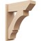 Ekena Millwork 7 1/2-in W x 22-in D x 26-in H Balboa Slat Rough Cedar Woodgrain TimberThane Outlooker, Primed Tan OUTUR075X22X26BOA24RCPR - alternate 1